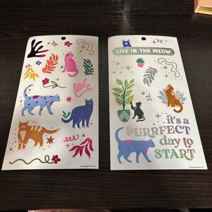 Happy Planner Cat Stickers